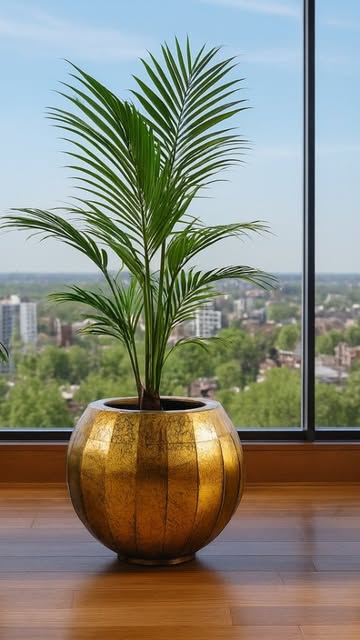 ست گلدان فلزی پتینه کاری